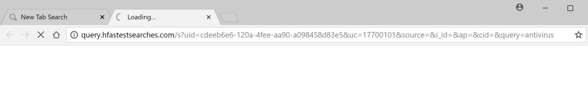 Search.hfastestsearches.com redirect virus