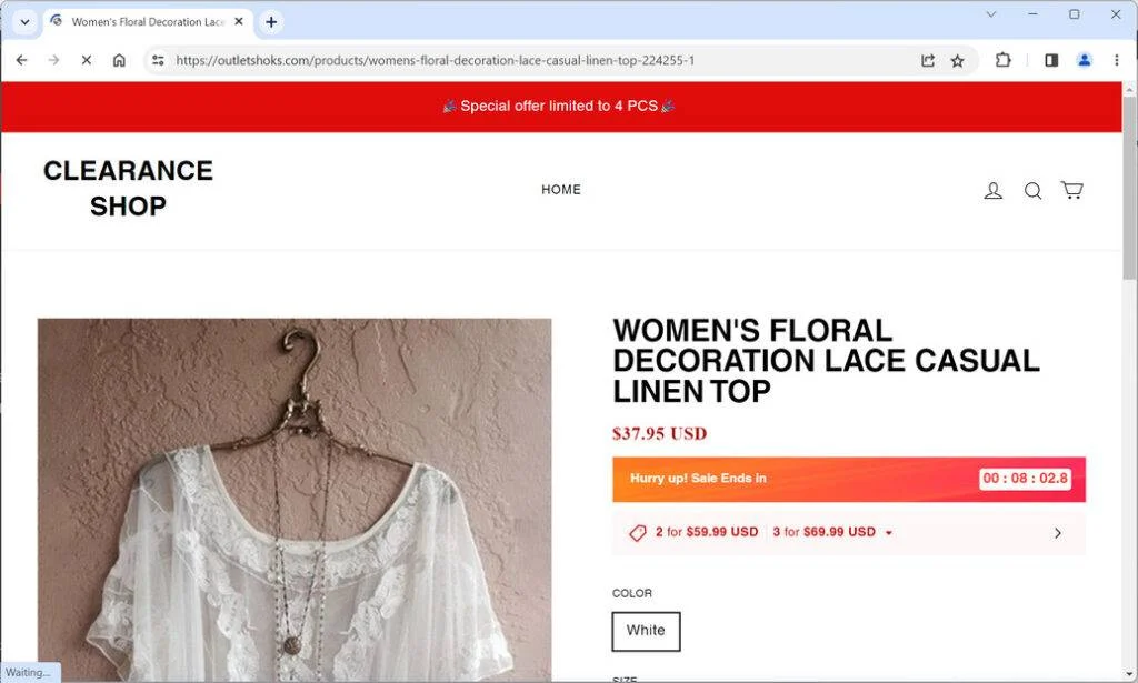 Outletshoks.com Scam: What You Need To Know! 1 Outletshoks.com scam