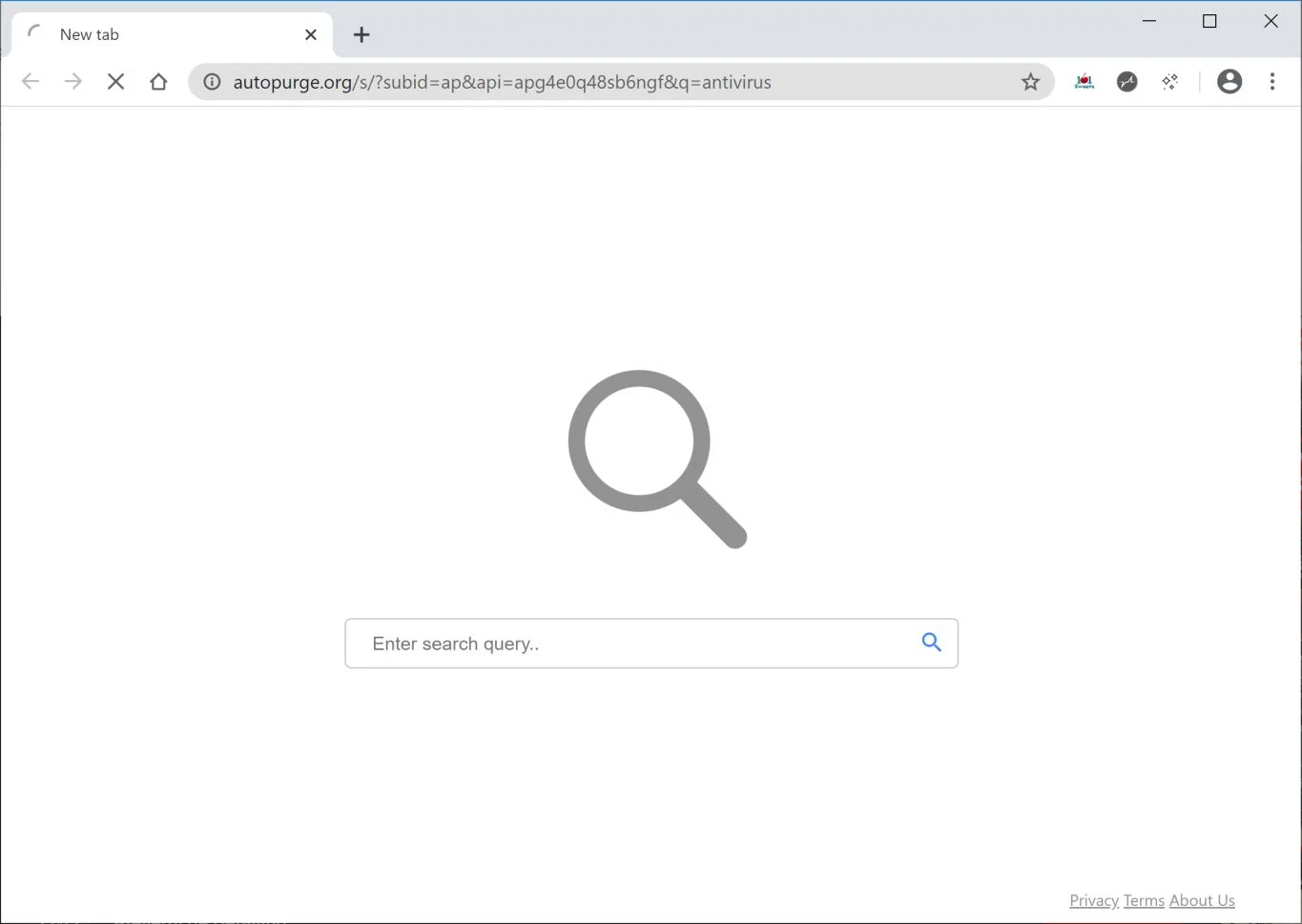 How to remove Autopurge.org redirect (Virus Removal Guide) 1 Image: Chrome browser is redirected to Autopurge.org