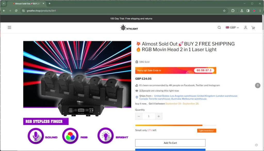 Greathe.Shop scam