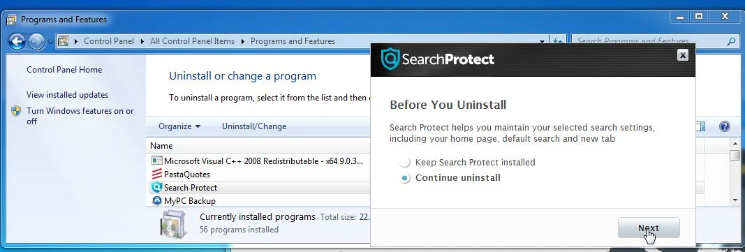 Remove Trovi from Windows