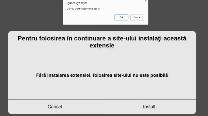 ignace.xyz virus