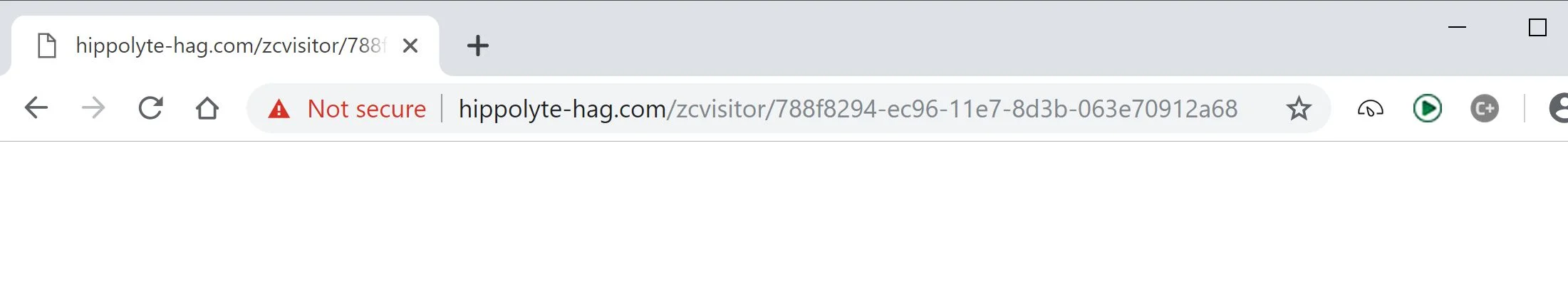 How to remove Hippolyte-hag.com redirect (Virus Removal Guide) 1 Image: Chrome browser is redirected to the Hippolyte-hag.com site