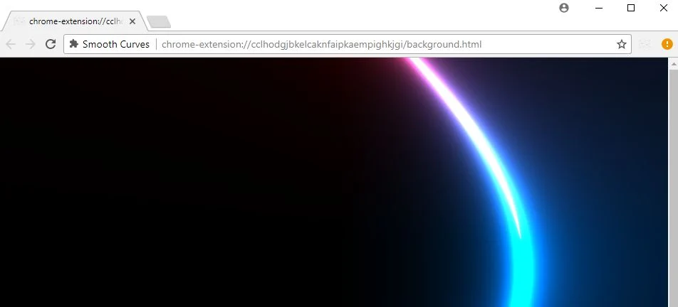 Smooth Curves Chrome extension scam
