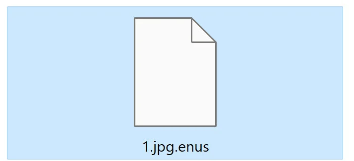 How To Remove ENUS Ransomware (Virus Removal Guide) 1 Image: ENUS Ransomware Encrypted Files