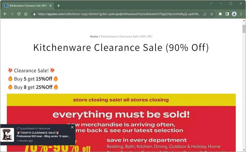 Warnig: Steer Clear of Appiies.com - It's A Scam Site 1 appiies.com scam