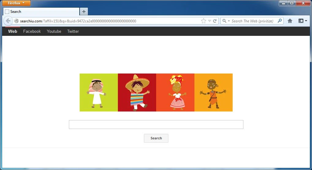 [Image: Searchiu.com redirect virus]