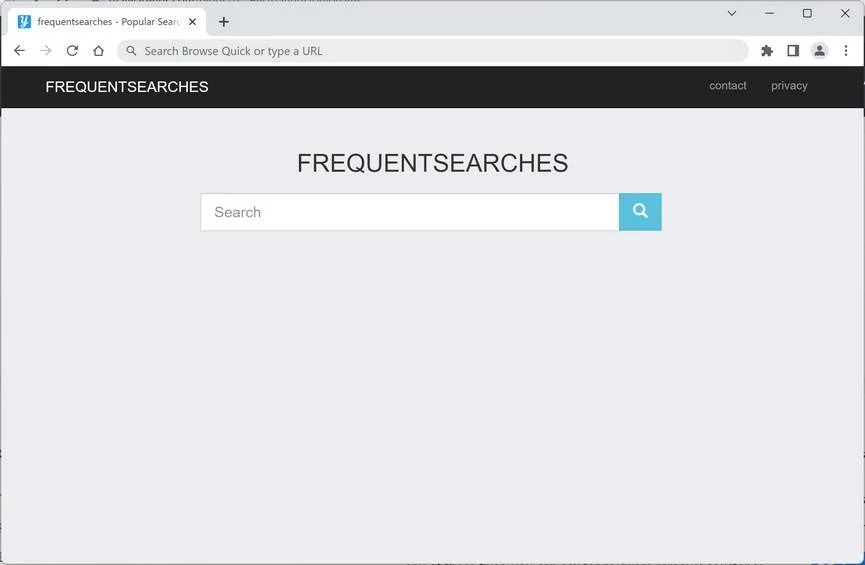 Remove FrequentSearches.com Redirect (Virus Removal Guide) 1 Image: FrequentSearches.com browser redirect