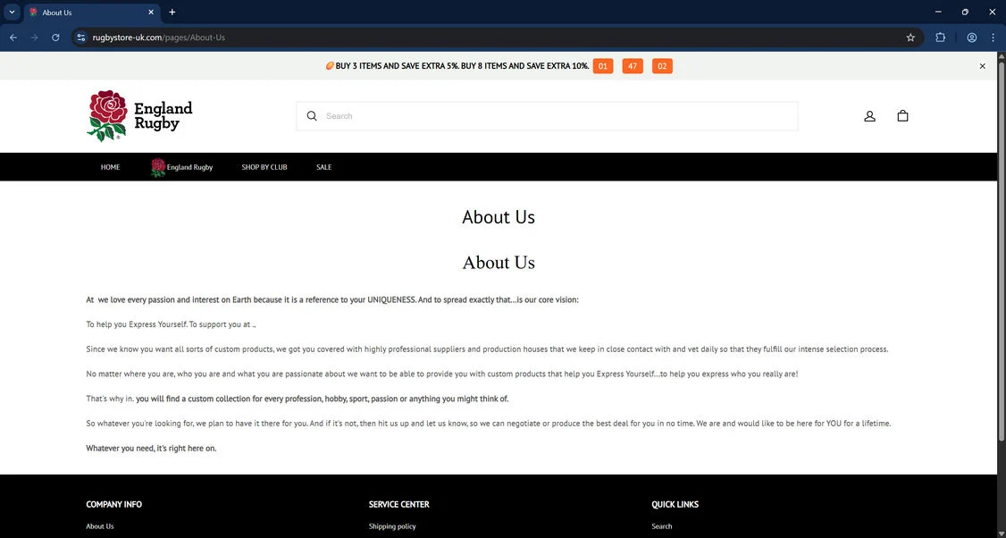 Rugbystore-uk.com Scam Store: What You Need To Know 1 Rugbystore-uk.com scam