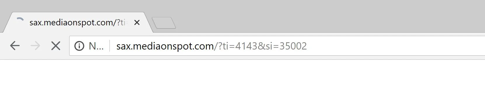 sax.mediaonspot.com redirect virus