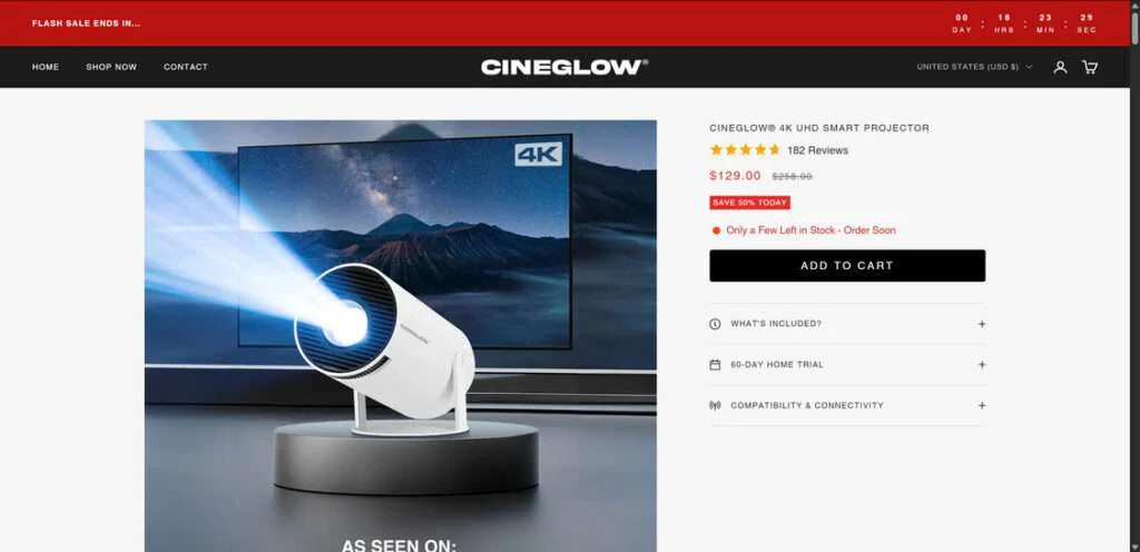 CineGlow Projector - Scam or Legit? Read This Before Buying It 1 cineglow SCAM