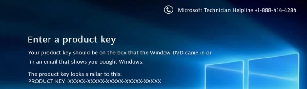 Enter A Product Key malware