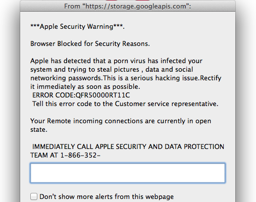 Excessive Popup Ads or Security Issues Scam