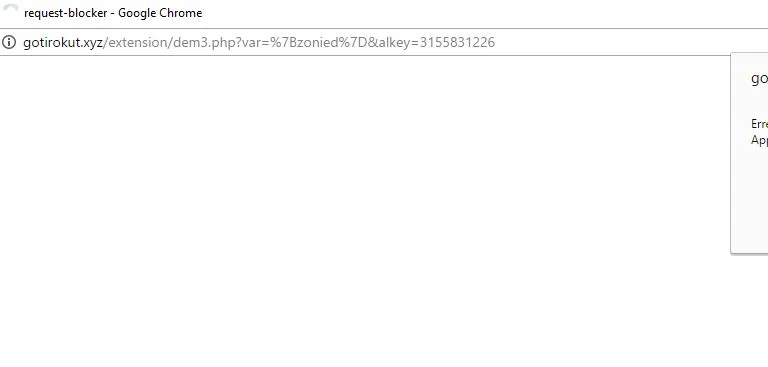 Gotirokut.xyz redirect