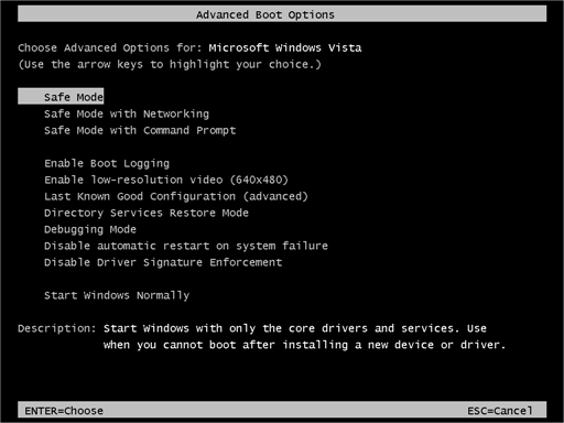 TheAnonymousGlobal Ransomware Virus - What You Need to Know 16 F8 Safe Mode