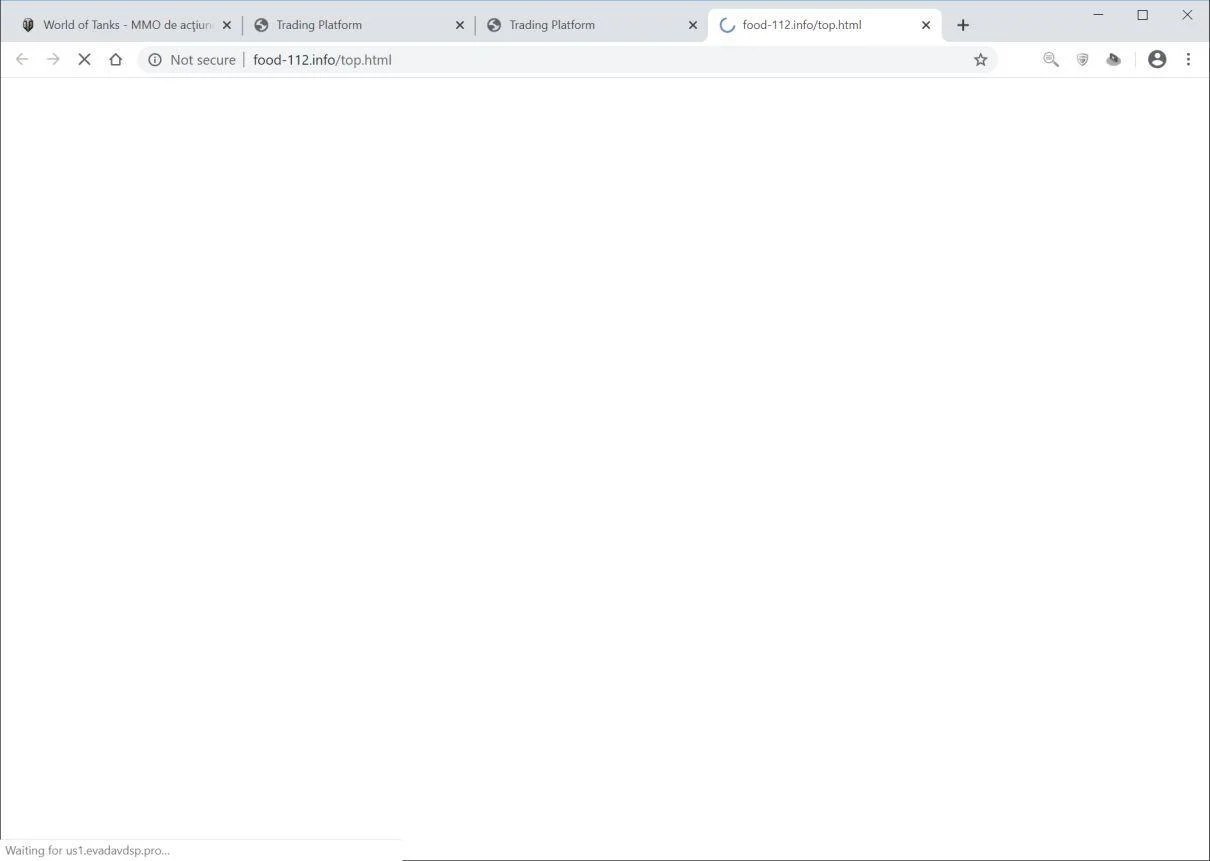 Remove Food-112.info pop-up ads (Virus Removal Guide) 1 Image: Chrome browser is redirected to Food-112.info