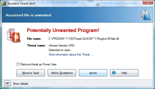 [Image: Adware Generic virus]