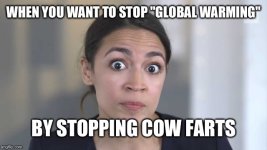 Stop global warming by stopping cow farts - AOC.jpg
