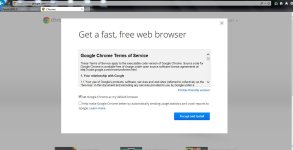 google chrome not opening trying to move file