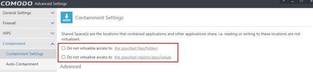 Comodo auto-containment settings.jpg
