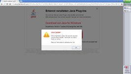 Chrome with 'outdated Java'.jpg