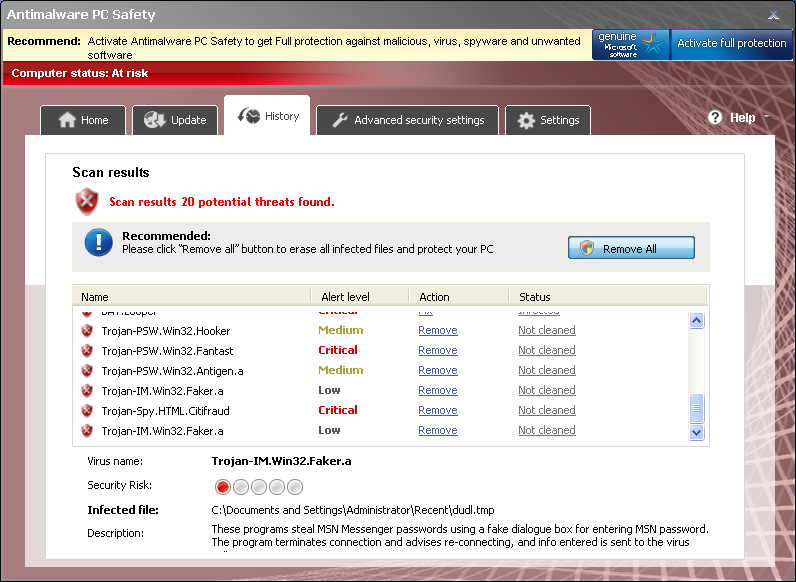  [Image: Antimalware PC Safety]