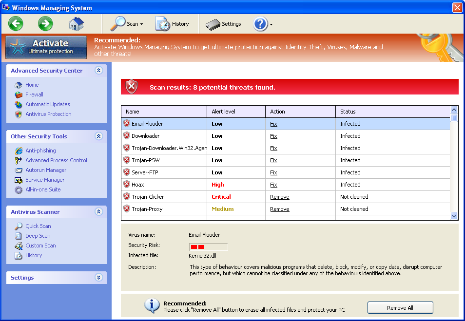 [Image:  Windows Managing System]