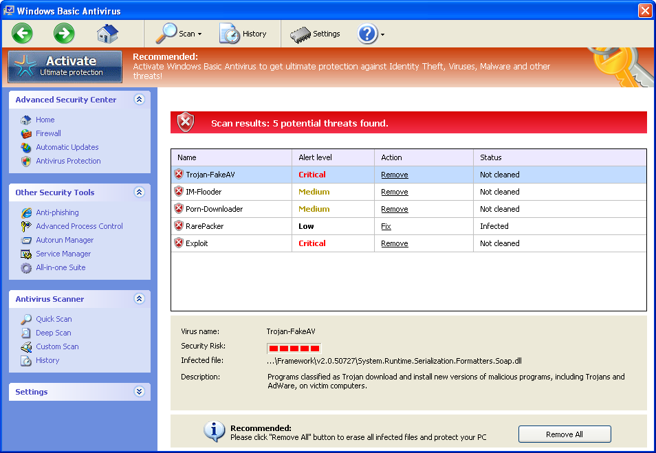 Antivirus Removal Tool 2023.07 for windows download