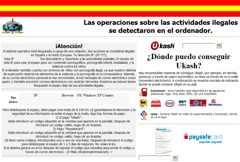  [Image: Las operaciones sobre las actividades ilegales se detectaron]