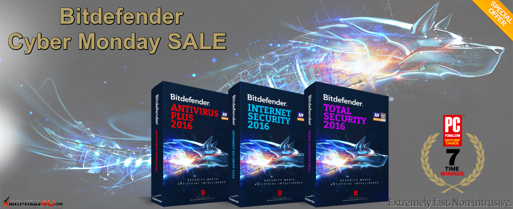 Bitdefender Total Security Multi Device 2016 70% off Cyber Monday sale | MalwareTips Community