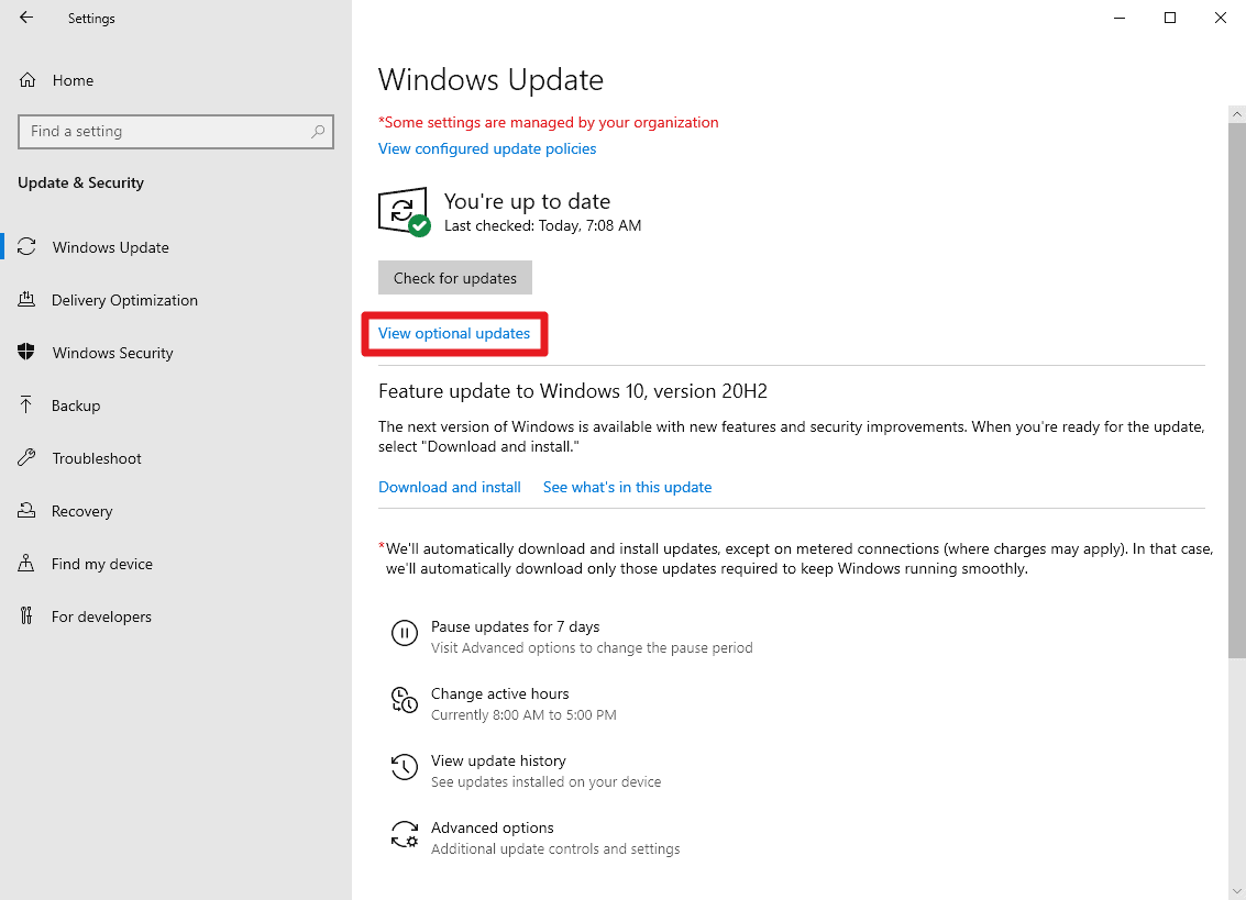Updates New Windows 10 Manual Driver Updates process starts on